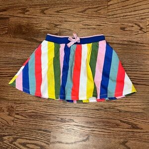 Mini Boden Multicolor Striped Skirt